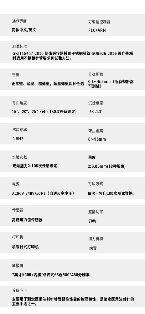 預(yù)灌封注射針穿刺力測(cè)試儀解析