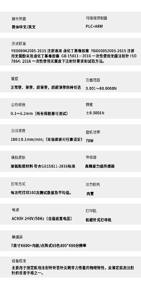 凍干藥品膠塞穿刺力測試儀技術(shù)解析